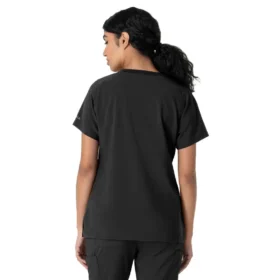 Force Cross-Flex-scrubtop met ronde hals voor dames