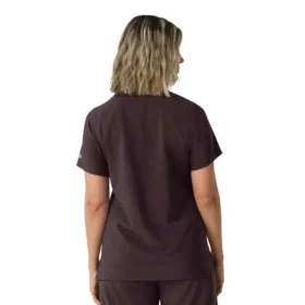 Force Cross-Flex-scrubtop met ronde hals voor dames