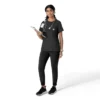Force Cross-Flex-scrubtop met ronde hals voor dames