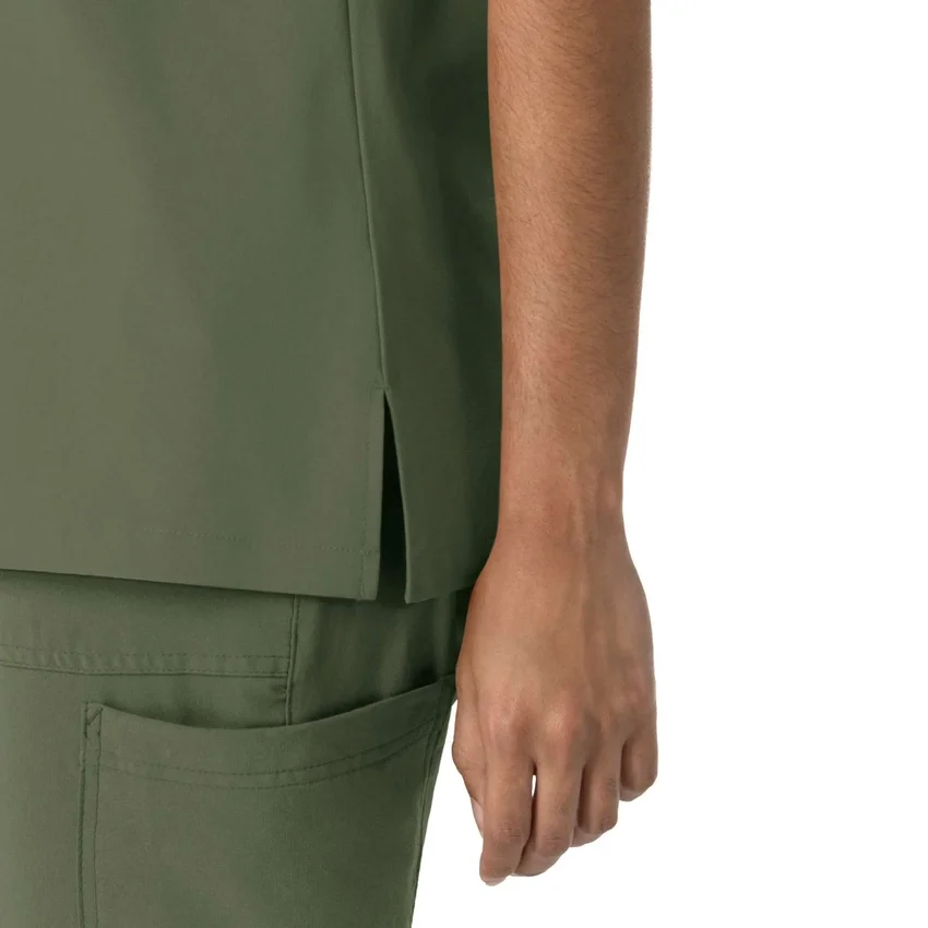 Force Cross-Flex-scrubtop met ronde hals voor dames