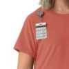 Force Cross-Flex-scrubtop met ronde hals voor dames