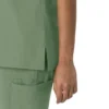 Force Cross-Flex-scrubtop met ronde hals voor dames