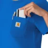 Force Cross-Flex-scrubtop met ronde hals voor dames