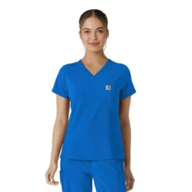 Force Cross-Flex-scrubtop voor dames om in de broek te stoppen