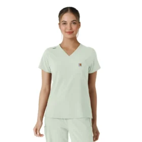 Force Cross-Flex-scrubtop voor dames om in de broek te stoppen
