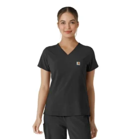 Force Cross-Flex-scrubtop voor dames om in de broek te stoppen