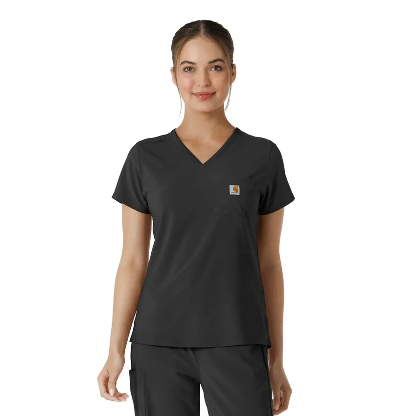 Force Cross-Flex-scrubtop voor dames om in de broek te stoppen