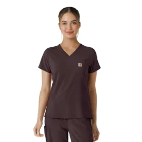 Force Cross-Flex-scrubtop voor dames om in de broek te stoppen