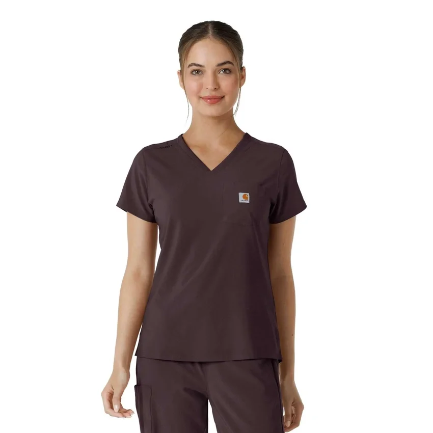 Force Cross-Flex-scrubtop voor dames om in de broek te stoppen