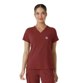 Force Cross-Flex-scrubtop voor dames om in de broek te stoppen