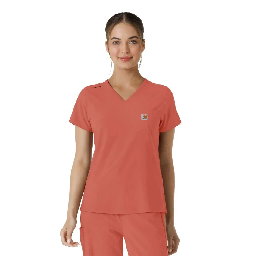Force Cross-Flex-scrubtop voor dames om in de broek te stoppen