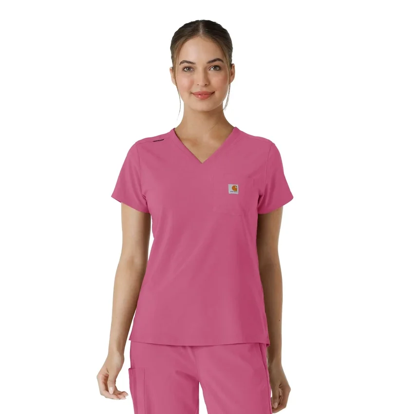 Force Cross-Flex-scrubtop voor dames om in de broek te stoppen