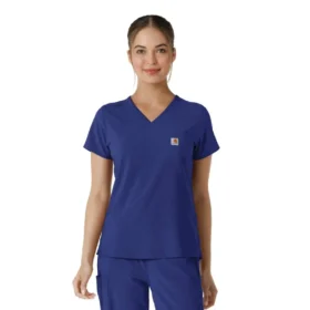 Force Cross-Flex-scrubtop voor dames om in de broek te stoppen