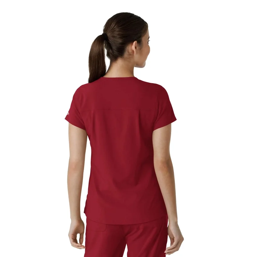 Force Cross-Flex-scrubtop voor dames om in de broek te stoppen