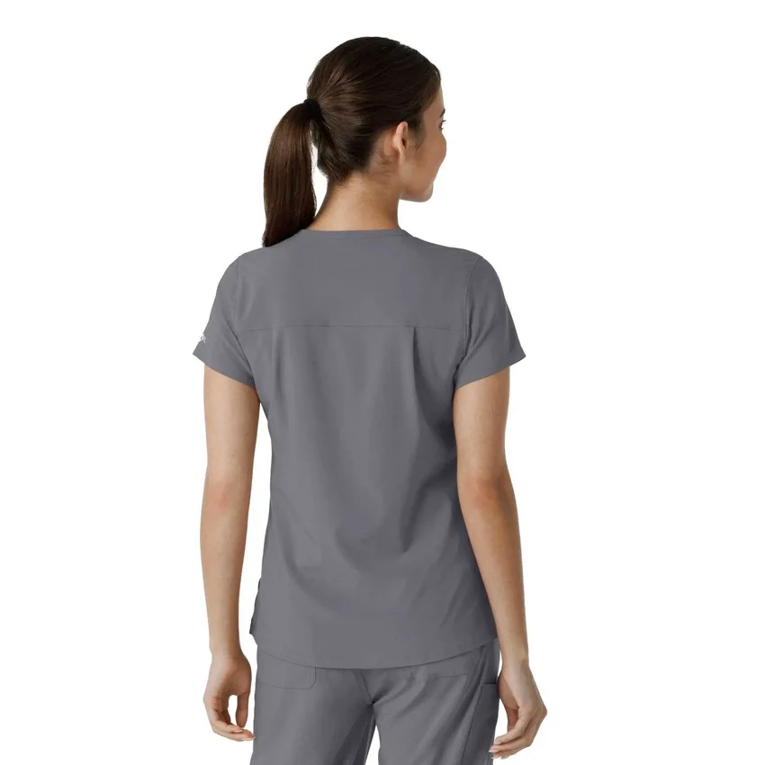 Force Cross-Flex-scrubtop voor dames om in de broek te stoppen