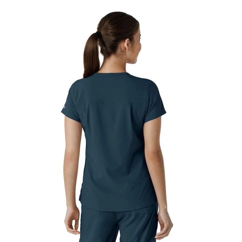 Force Cross-Flex-scrubtop voor dames om in de broek te stoppen