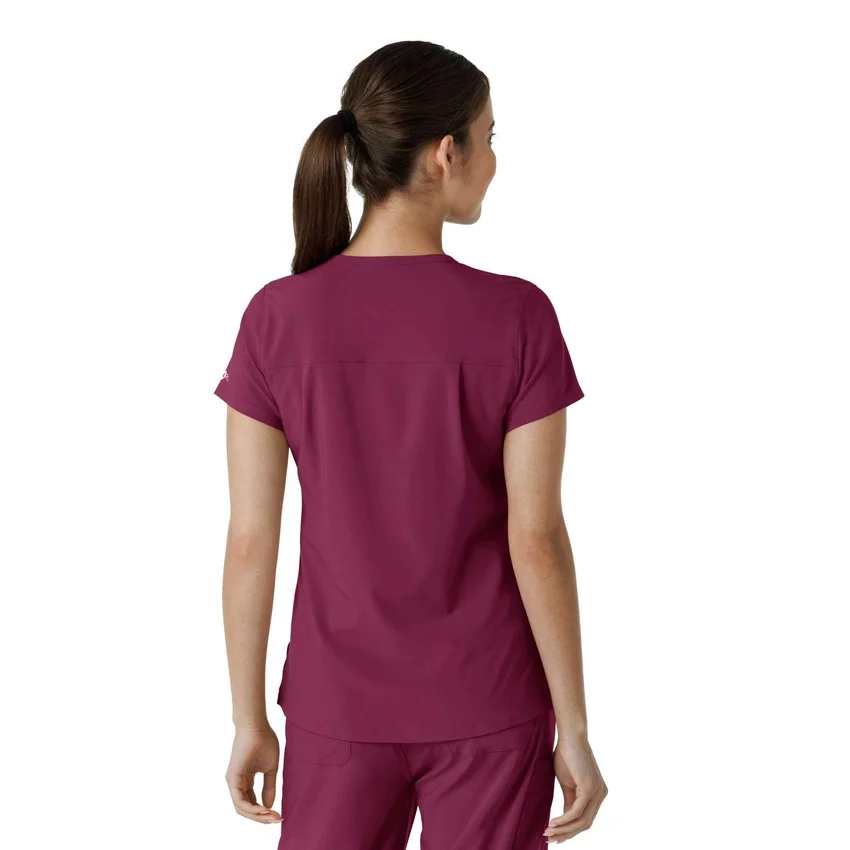 Force Cross-Flex-scrubtop voor dames om in de broek te stoppen