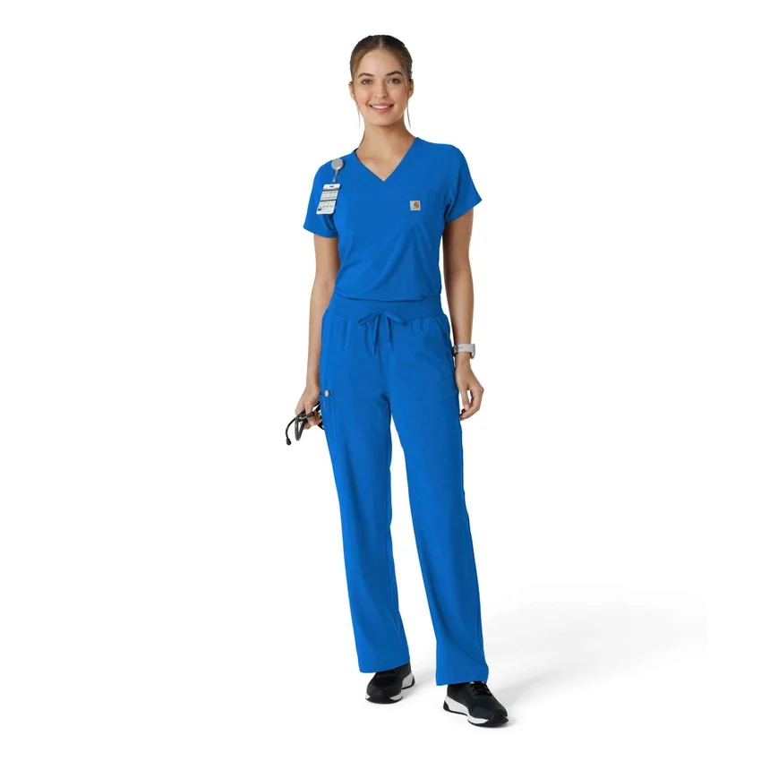 Force Cross-Flex-scrubtop voor dames om in de broek te stoppen