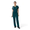 Force Cross-Flex-scrubtop voor dames om in de broek te stoppen