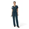 Force Cross-Flex-scrubtop voor dames om in de broek te stoppen