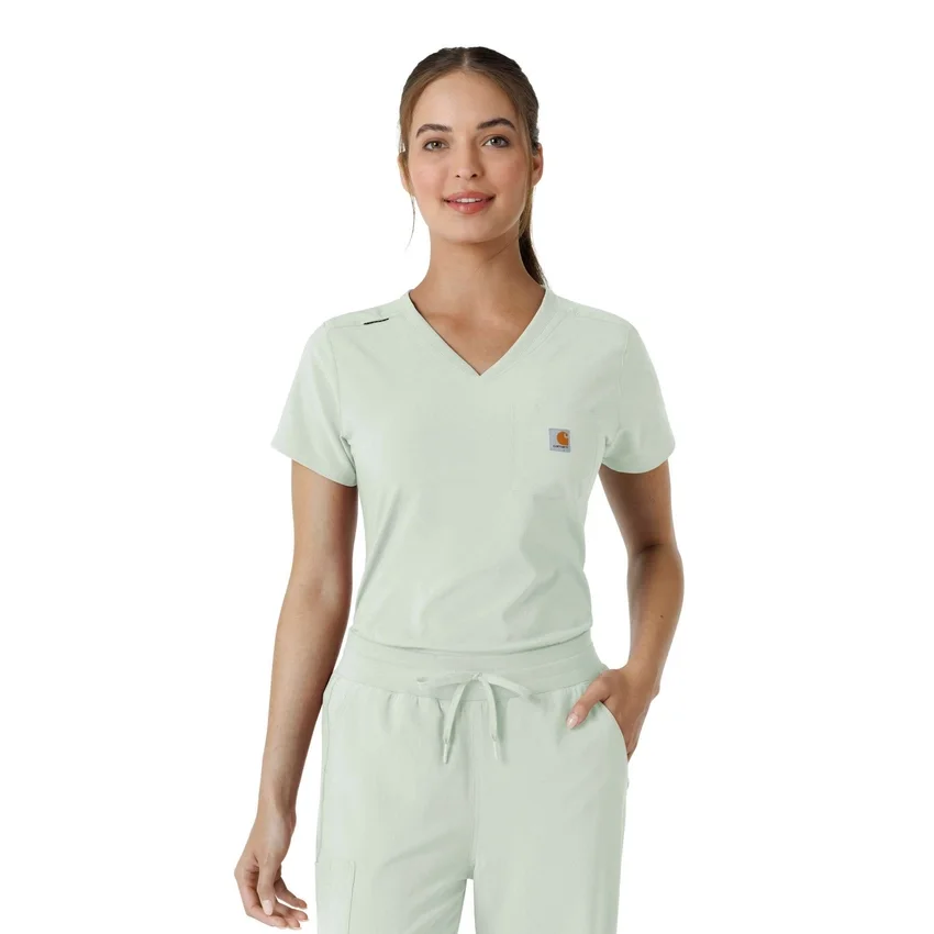 Force Cross-Flex-scrubtop voor dames om in de broek te stoppen
