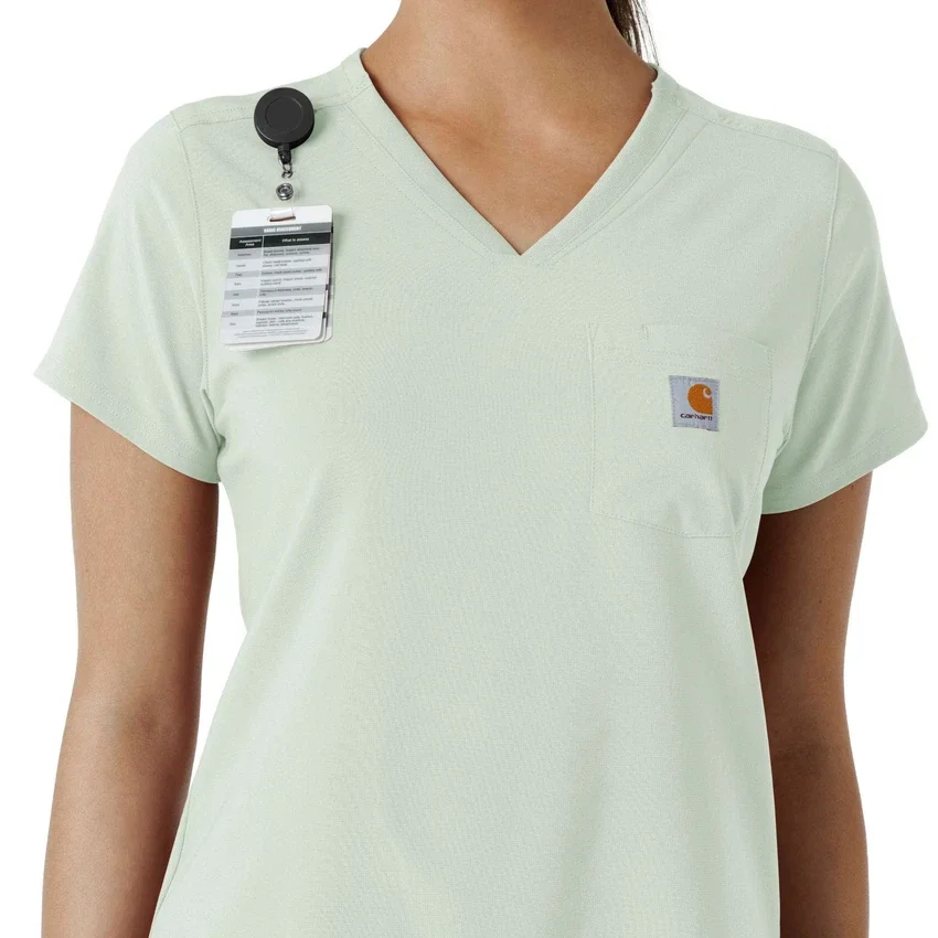 Force Cross-Flex-scrubtop voor dames om in de broek te stoppen