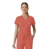 Force Cross-Flex-scrubtop voor dames om in de broek te stoppen