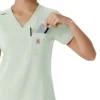 Force Cross-Flex-scrubtop voor dames om in de broek te stoppen