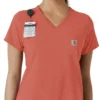 Force Cross-Flex-scrubtop voor dames om in de broek te stoppen