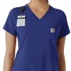 Force Cross-Flex-scrubtop voor dames om in de broek te stoppen