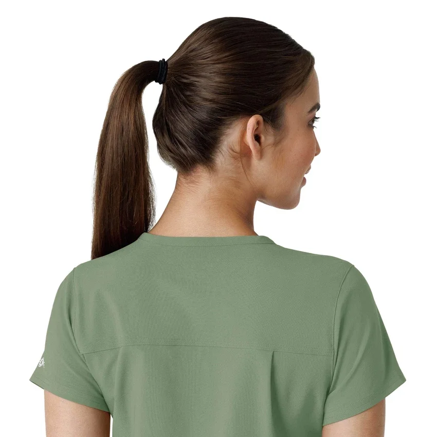 Force Cross-Flex-scrubtop voor dames om in de broek te stoppen