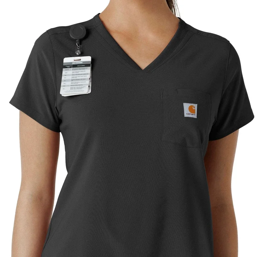 Force Cross-Flex-scrubtop voor dames om in de broek te stoppen