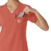 Force Cross-Flex-scrubtop voor dames om in de broek te stoppen