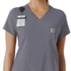 Force Cross-Flex-scrubtop voor dames om in de broek te stoppen