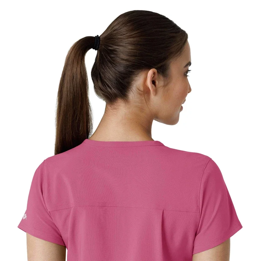 Force Cross-Flex-scrubtop voor dames om in de broek te stoppen