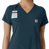 Force Cross-Flex-scrubtop voor dames om in de broek te stoppen