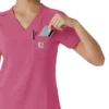 Force Cross-Flex-scrubtop voor dames om in de broek te stoppen