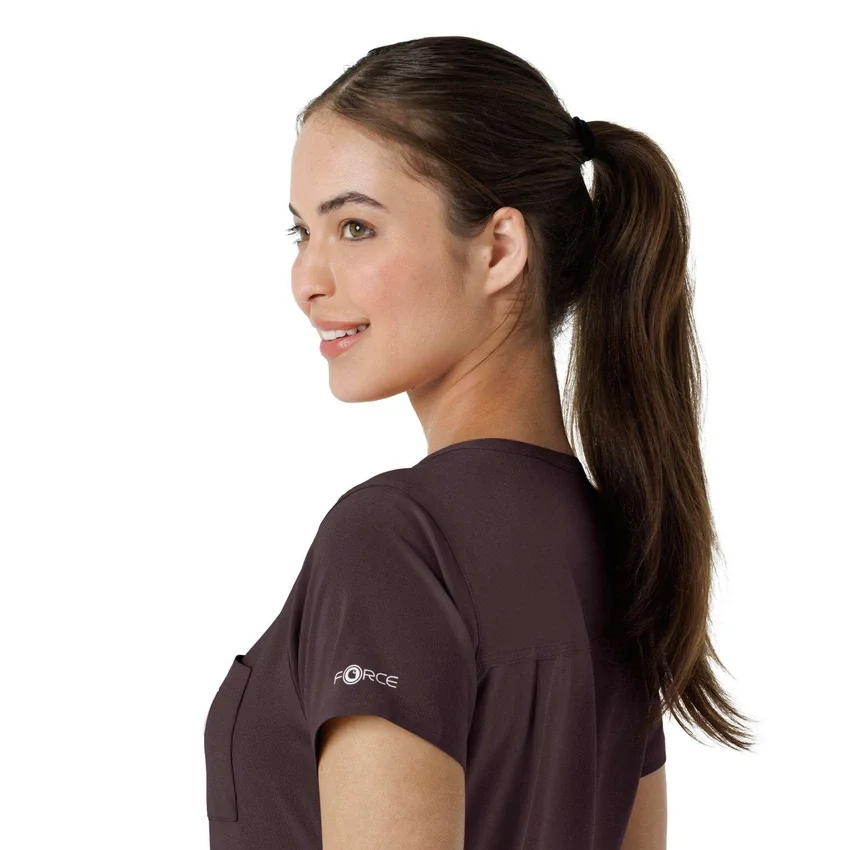 Force Cross-Flex-scrubtop voor dames om in de broek te stoppen