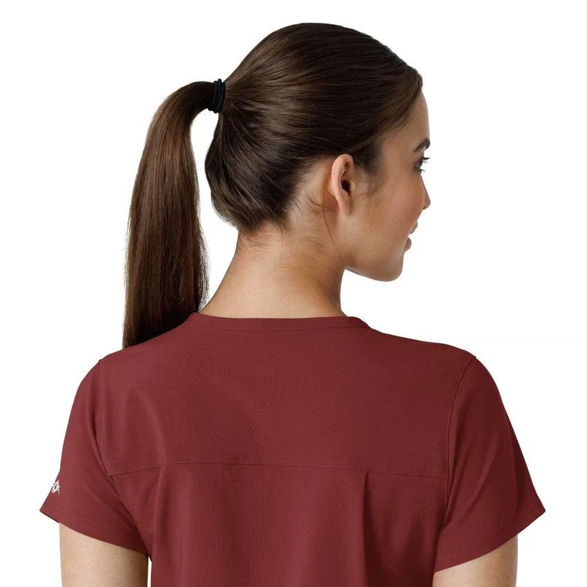 Force Cross-Flex-scrubtop voor dames om in de broek te stoppen