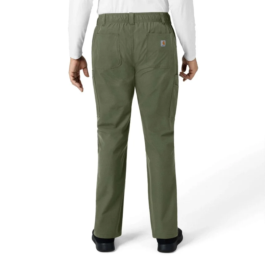 Force Essentials cargo-scrubbroek met rechte pijpen