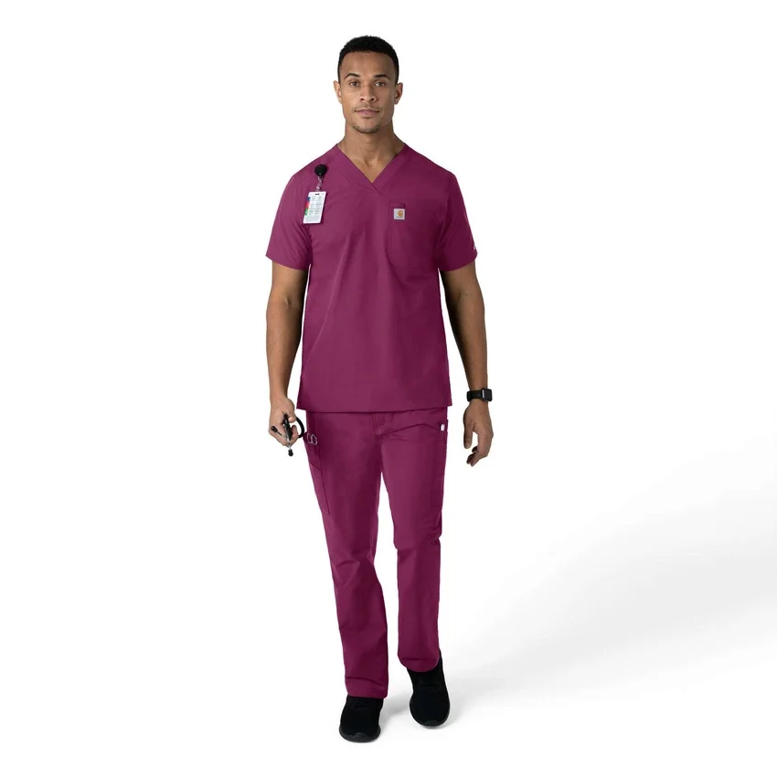 Force Essentials cargo-scrubbroek met rechte pijpen