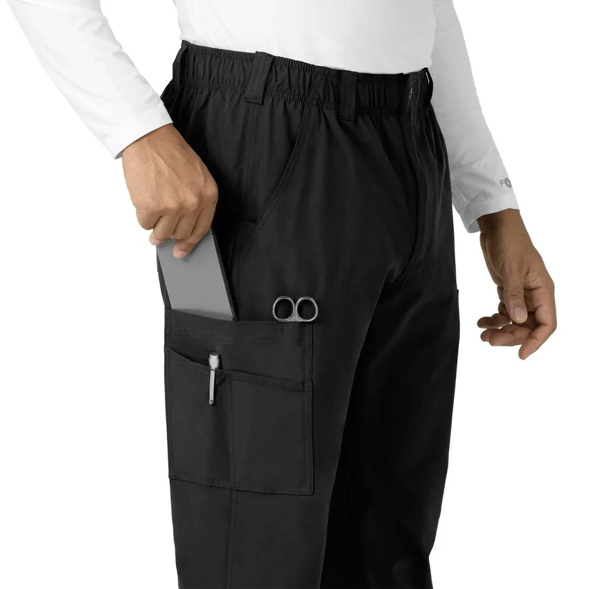 Force Essentials cargo-scrubbroek met rechte pijpen