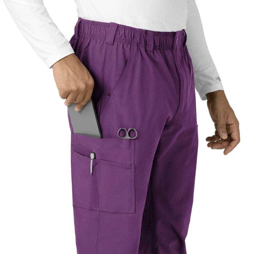 Force Essentials cargo-scrubbroek met rechte pijpen