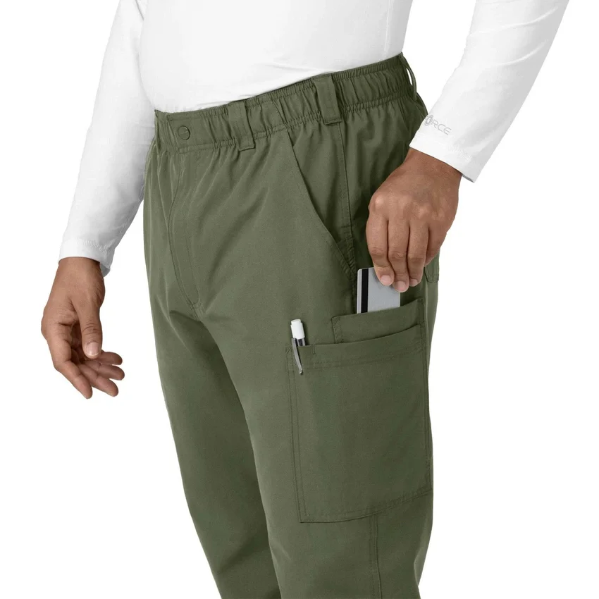 Force Essentials cargo-scrubbroek met rechte pijpen
