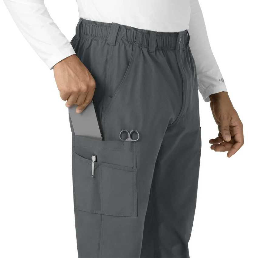 Force Essentials cargo-scrubbroek met rechte pijpen