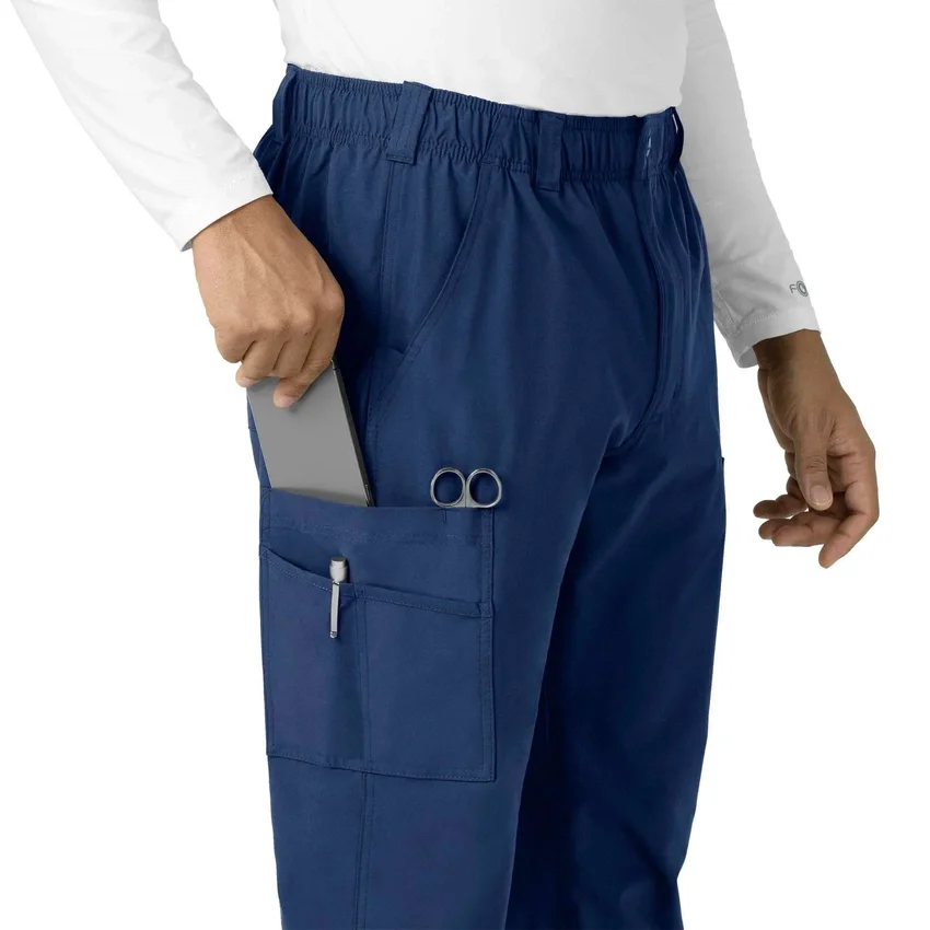 Force Essentials cargo-scrubbroek met rechte pijpen