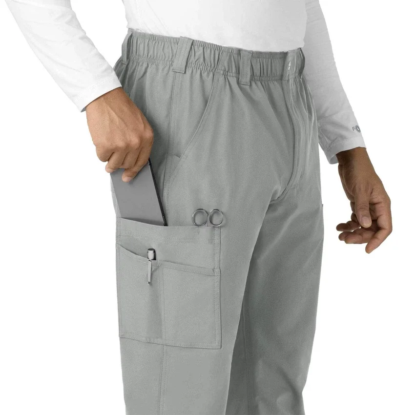 Force Essentials cargo-scrubbroek met rechte pijpen