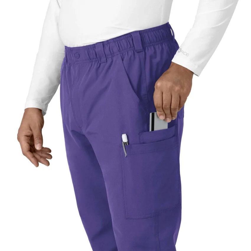 Force Essentials cargo-scrubbroek met rechte pijpen