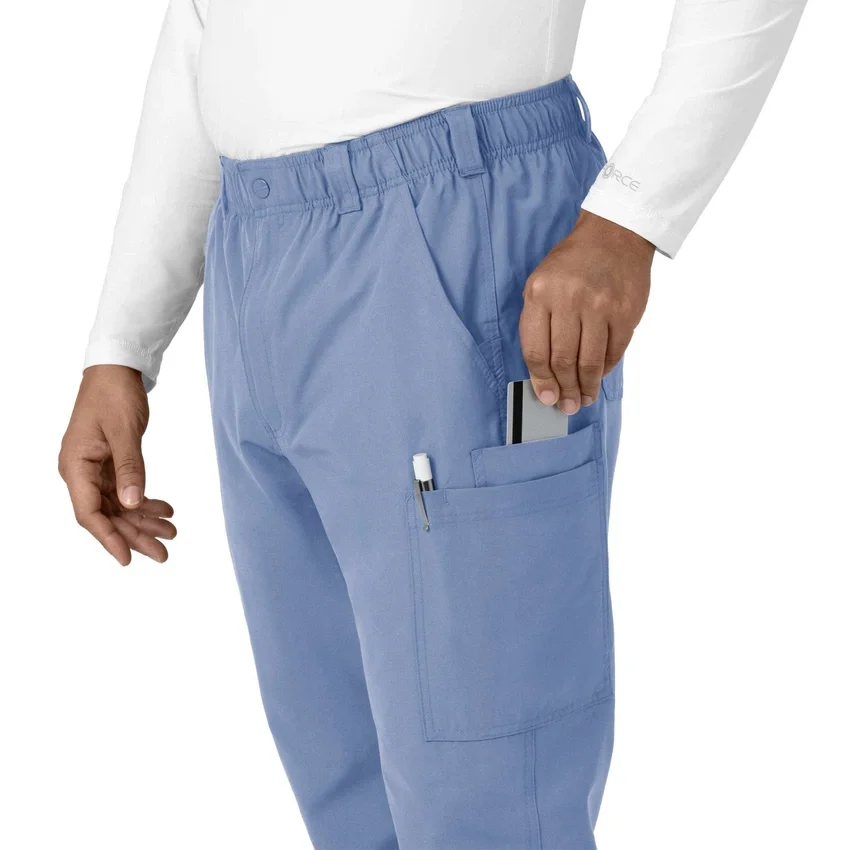 Force Essentials cargo-scrubbroek met rechte pijpen