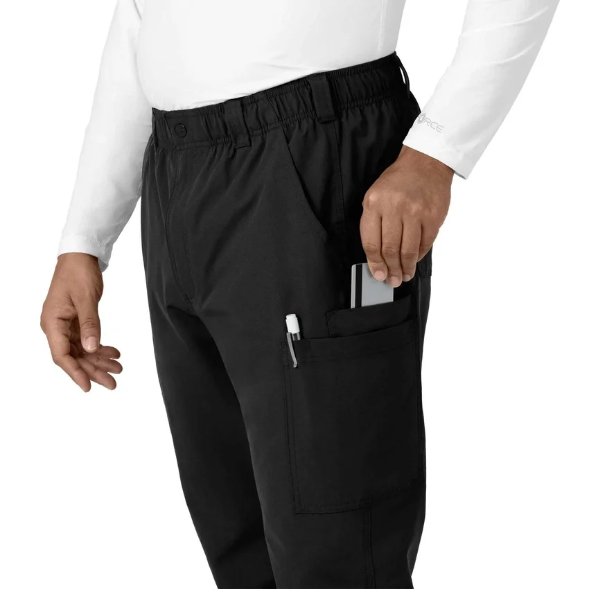 Force Essentials cargo-scrubbroek met rechte pijpen